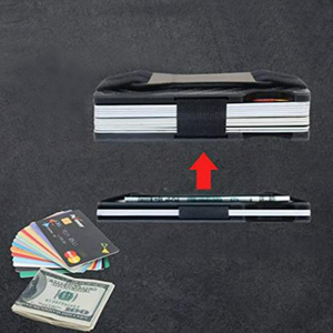 ที่ใส่บัตรคาร์บอนไฟเบอร์แบบมินิมอล ป้องกัน RFID พร้อมโลโก้สั่งทำสำหรับผู้ชาย - Product Image 4