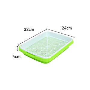 <span class=keywords><strong>Semi</strong></span> di Pisello, Germogli di Fagiolo, Germogli di Grano, Erba per Gatti, Vassoio per Semina, Sementi per Giardinaggio - Product Image 5