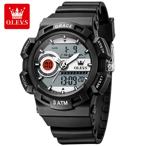 <span class=keywords><strong>Montre</strong></span>-bracelet numérique OLEVS 1121 tendance, OEM, de luxe, avec logo personnalisé, étanche, lumineuse, sportive, cool, pour femme, cadeau, <span class=keywords><strong>montre</strong></span> électronique - Product Image 1