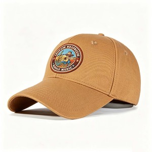 Custom Logo Embroidery High Quality Cotton <b>Cap</b> 6 Panel Unisex Sporty <b>Baseball</b> <b>Caps</b> - Product Image 1