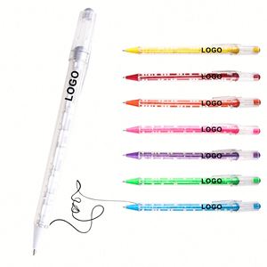 Stylo bille publicitaire fantaisie en plastique, jeu de labyrinthe à bille, avec logo personnalisé, vente en gros - Product Image 3