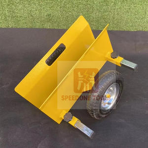 Nouveau chariot de manutention SPEEDONE réglable en acier allié pour panneaux, plaques de marbre et verre, capacité 7 kg, garantie 1 an, pour portes en bois - Product Image 3