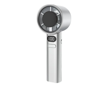 Vendita calda Display digitale lunga durata della batteria Plastic120 ingranaggi portatile portatile Super ventilatore per il regalo di nozze - Product Image 1