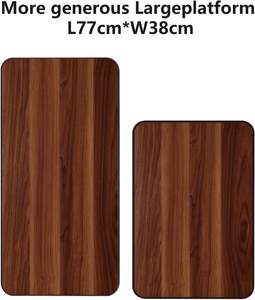 โต๊ะข้างเตียงปรับระดับได้เมสัน วอลนัท บราวน์ - Product Image 5