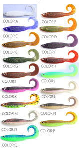 Señuelo de Pesca Supercontinent Swimbait Shad S-Tail, Cebo Suave de 5cm/6.5cm para Pesca de Lúcio, Lucioperca y Depredadores, con Ojos 3D - Product Image 4