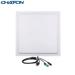 15m dài khoảng cách nóng bán EPC Gen2 UHF RFID Reader cho bãi đậu xe quản lý Chafon cf5c1 860 ~ 960MHz WG/RS232 12dBi