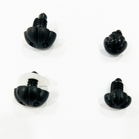 Nez de chien de jouet d'approvisionnement de prix usine, matériaux d'accessoires de bricolage de poupée faits à la main, accessoires de poupée de nez en plastique de sécurité de bébé