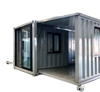 Plan de conception de maison à combinaison gratuite maisons modulaires préfabriquées container bureau avec toilettes