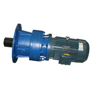 The factory supplies low - speed smooth cylindrical gear reducer transmission reducer WPWO 80-10/1 universal speed reducer
