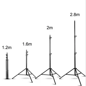 ขายร้อน0.5/0.7/1.2/1.6/2.1/2.8M ความสูงลำโพงแสงขาตั้ง/ขาตั้งกล้อง