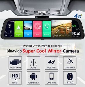 Zimtop 12 дюймов 1080p 4G зеркало заднего вида Автомобильная камера WiFi ADAS <span class=keywords><strong>Android</strong></span> 8,1 сенсорный видеорегистратор - Product Image 2