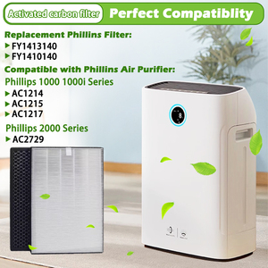 Filtre à charbon actif FY1413 et filtre HEPA FY1410 pour purificateur <span class=keywords><strong>d</strong></span>'<span class=keywords><strong>air</strong></span> <span class=keywords><strong>Philips</strong></span> AC1214 AC1215 AC1217 AC2729 - Product Image 6