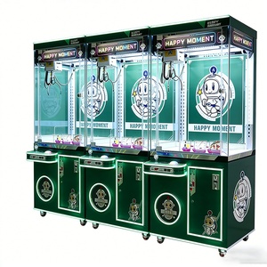 Star One Lollipop Vending House Dog 2 Small Happy Shooting That Game Locker Pushing Include Mini Claw <b>Machine</b> Noir - Product Image 6