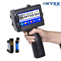 KY254 25.4mm Dapat Menyemprotkan Berbagai Pola Merek Dagang Printer Inkjet Genggam