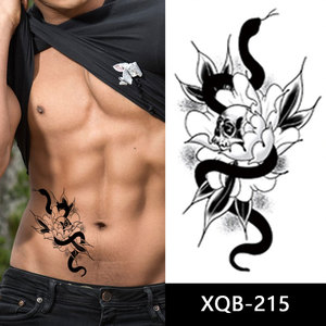 Tatuajes Temporales <span class=keywords><strong>de</strong></span> Gran Tamaño XQB201-300 con Diseño <span class=keywords><strong>de</strong></span> <span class=keywords><strong>Lobo</strong></span> Dragón, Adhesivos <span class=keywords><strong>de</strong></span> Papel Multicolores, Resistentes al Agua <span class=keywords><strong>y</strong></span> No Tóxicos para Hombres <span class=keywords><strong>y</strong></span> Mujeres - Product Image 4