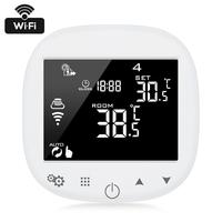 Mejor nuevo Digital inteligente programable inalámbrico agua/calefacción eléctrica WiFi habitación termostato App Control con Sensor remoto
