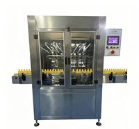 Machine de remplissage automatique de liquides par gravité contrôlée par PLC HuiMing CYGZ-0A 220V/110V pour bouteilles en plastique, eau, cosmétiques, produits chimiques