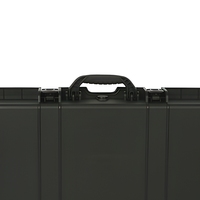 Valise portable en plastique IP65, longue, résistante aux chocs, avec roulettes, pour extérieur, avec doublure EVA, garantie d'un an