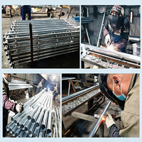 Panneaux de clôture pour bétail en acier galvanisé, enclos portable pour bétail, enclos en tube d'acier pour chevaux et moutons