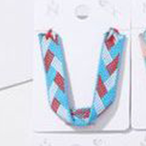 Bracelets en coton ciré multicolores à motifs géométriques faits à la main, lot de 12, unisexe, tendance, pour cadeau - Product Image 6