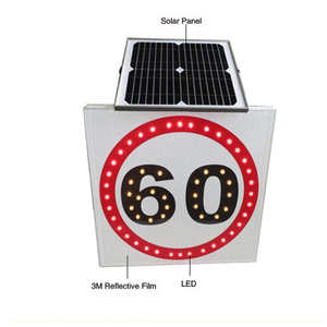 Prezzo di fabbrica perno in lega di alluminio sicurezza LED freccia bordo solare led semaforo stradale - Product Image 1