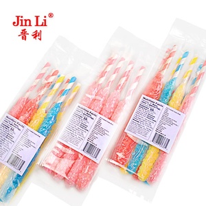 Piruleta <span class=keywords><strong>de</strong></span> caramelo duro finamente picada, <span class=keywords><strong>15</strong></span> <span class=keywords><strong>gramos</strong></span>, con pajita <span class=keywords><strong>de</strong></span> papel - Product Image 3