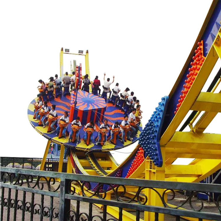 Factory Amusement park rides flying UFO/ attractions flying UFO disco rides on sale