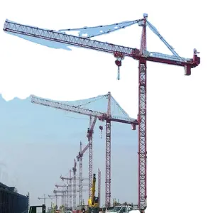 High Quality Erecting Tower-hat Step QTZ100/6010 Tower Crane