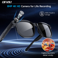Nouvel Arrivage Lunettes Intelligentes AI H03 Certifiées CE FCC, Audio Sans Fil, Commande Tactile, Lunettes de Soleil Intelligentes pour Usage Quotidien (Vente en Gros)