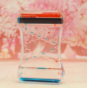 UCHOME Vente en gros <span class=keywords><strong>Sablier</strong></span> dynamique créatif à gouttes d'<span class=keywords><strong>huile</strong></span>, avec entonnoir en plastique, décoration liquide - Product Image 6
