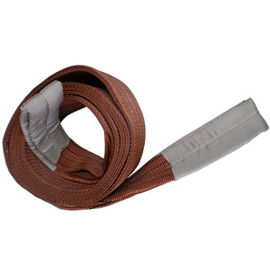 Super lourd 4 plis <span class=keywords><strong>2</strong></span> <span class=keywords><strong>tonnes</strong></span> <span class=keywords><strong>de</strong></span> <span class=keywords><strong>levage</strong></span> 1 t forte ceinture sangles <span class=keywords><strong>sangle</strong></span> pour le chargement avec renforcé oeil - Product Image 3