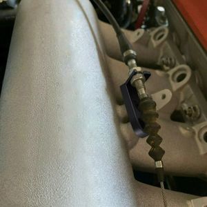 Auso-Racing Throttle Body <b>Bracket</b> Cable Mount For Honda Civic B-Series Manifold 1988-2000 Aluminum Alloy Black - Product Image 2