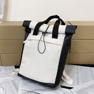 Custom From China Durable Pc <b>Backpack</b> <b>Roll</b> <b>Top</b> Closure Waterproof Fabric Lining Daily - Product Image 1