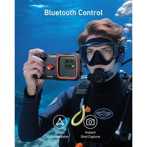 Étui de té<span class=keywords><strong>l</strong></span>éphone sous-marin TELESIN, boîtier étanche pour la plongée, poignée pour photos et vidéos, compatible avec <span class=keywords><strong>iPhone</strong></span> 7-17 Pro/Pro Max/Plus/Mini - Product Image 5