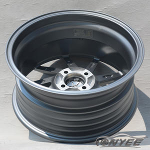 Fonyee pour Vossen 15 <span class=keywords><strong>16</strong></span> pouces 4x100 Multi Spoke 4 Lug Hole Huecos Mag Alliage d'aluminium Roues de voiture de tourisme Auto Rines Jantes Jantes - Product Image 3