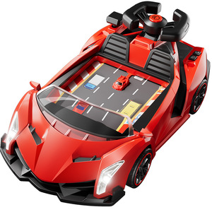 Jeu de Plateau Interactif de Course Automobile pour Enfants Grande Aventure, Circuit Urbain avec Obstacles, Console de Bureau en Gros - Product Image 1