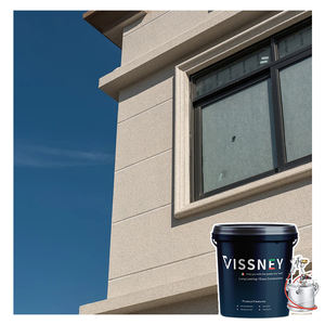 Pintura de piedra con efecto de granito impermeable para fachadas de edificios, revestimiento de pulverización exterior arquitectónico con materia prima principal acrílica - Product Image 5