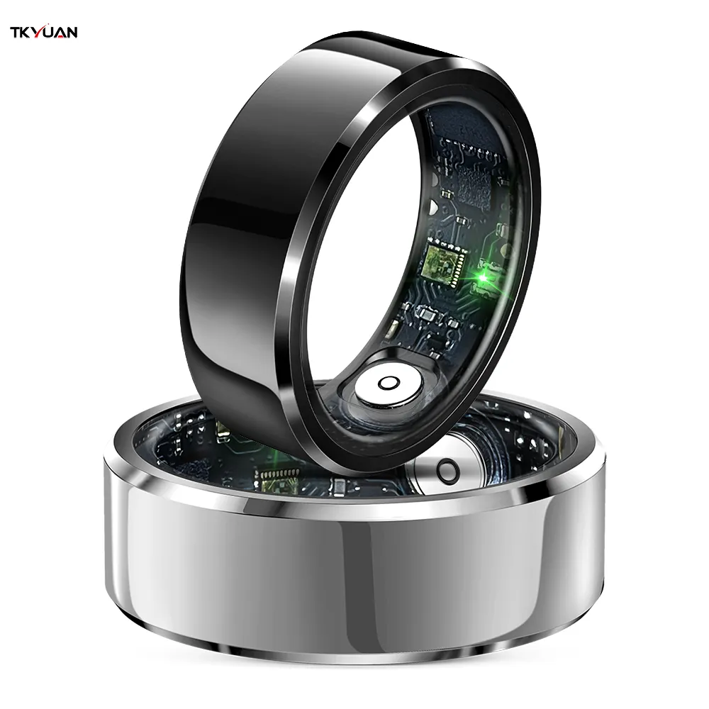 TKYUAN Smartrings salute telecomando monitoraggio del sonno anelli intelligenti sonno Tracker termometro Tracker Smart Ring