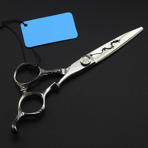 Tùy Chỉnh Nhật Bản 6 ''Hollow Rồng Cắt Tóc Salon Kéo Cắt Cắt Tóc Makas Tóc Cắt Kéo Cắt Tóc Cắt Tóc Kéo Làm Tóc Kéo Kéo - Product Image 4