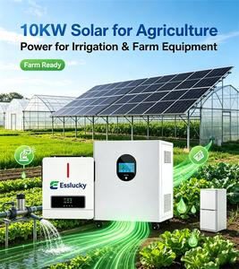 Système solaire complet avec batterie 5kw 10kw 20kw 30kw, kit hybride hors réseau pour la maison - Product Image 1