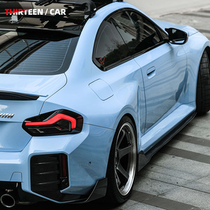 Side Skirt Serat Karbon Kering Prepreg Gaya Hot AD untuk BMW M2 G87 Coupe 2 Pintu 2023+ dalam Body Kit Lip Splitter Bumper Samping - Product Image 6