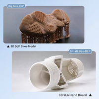 Resina de Alta Temperatura para Impresora Dental 3D, Material Polimérico Duradero de Alta Viscosidad, Líquido para Impresión 3D de Modelos Dentales