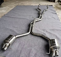 Knalpot Performa Tinggi RVE Audi RS4/RS5 B8.5 4.2L 2012-2016 Pipa SS304 Muffler Racing Sport Sistem Knalpot Valvetronic