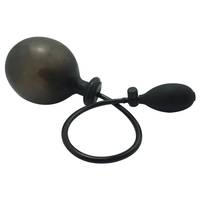 Nouveau Grand Dildo Gonflable en Silicone Noir avec Pompe, Plug Anal Gonflable, Jouets Sexuels pour Hommes, Dilatateur, pour Femmes et Gays