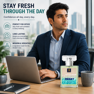 Zesteq Reset Eau de Parfum 30 ml – Parfum Premium pour Homme avec Fragrance Aquatique Fraîche, Parfum Signature Longue Durée pour Affaires - Product Image 4