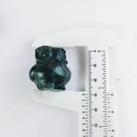 Pierres mixtes sculptées à la main améthyste lépidolite fraise Quartz obsidienne aventurine coloré cristal hibou pour la décoration
