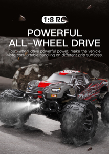 Camioneta <span class=keywords><strong>RC</strong></span> Oficial HOSHI N518 Raptor II 4WD <span class=keywords><strong>Escala</strong></span> 1/8 100km/h+ Auto <span class=keywords><strong>RC</strong></span> de Carreras sin Escobillas de Alta Velocidad Monster Truck Vehículo Todoterreno - Product Image 4