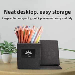 Support de charge créatif multifonctionnel pour stylo, avec écran lumineux, pour bureau, rangement de bureau, vente en gros - Product Image 6