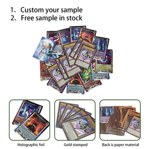 Nhà Máy Giá Tùy Chỉnh Cá Nhân Thiết Kế Chất Lượng Cao Trẻ Em Bộ Sưu Tập Ba Chiều Shining Phim Hoạt Hình Phim Hoạt Hình Kinh Doanh Thẻ Trò Chơi - Product Image 4