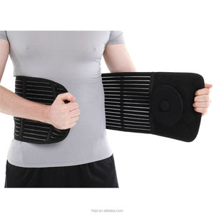 Cinturón de soporte para <span class=keywords><strong>hernia</strong></span> posoperatoria HKJD con almohadilla desmontable, carpeta Abdominal ancha y transpirable para compresión <span class=keywords><strong>Lumbar</strong></span> y de cadera, S-XL - Product Image 1